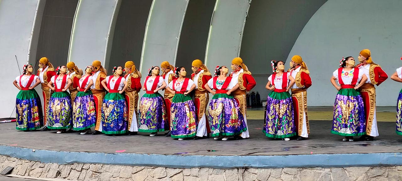 El Ballet Folklórico de la BUAP se presentó en el Teatro Ángela Peralta