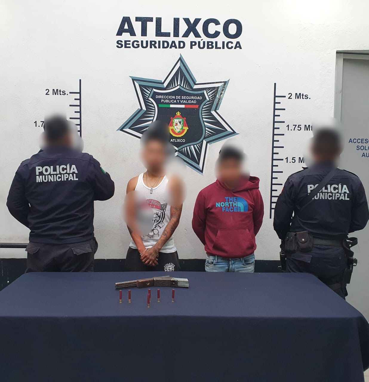 Seguridad Pública de Atlixco logra detenciones con apoyo de reportes