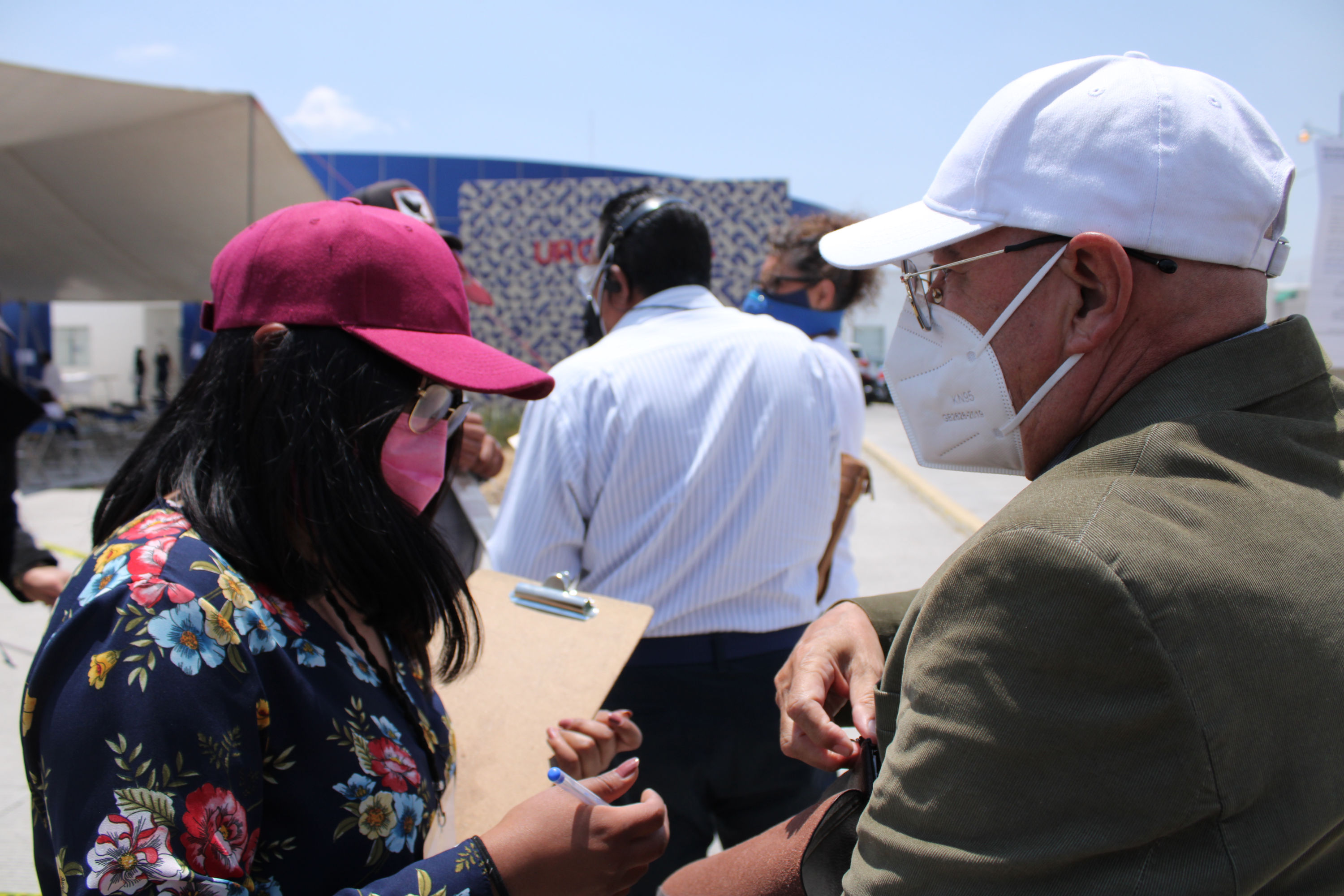 Segunda dosis de la vacuna antiCovid en San Andrés Cholula/Agencia EsImagen 