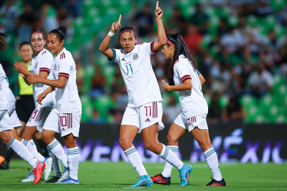 Selección Mexicana Femenil de Fútbol goleó a su similar de Perú