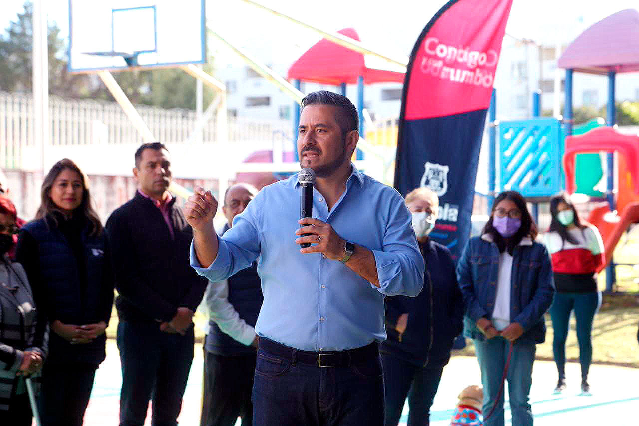 Adán Domínguez Sánchez, gerente municipal del Ayuntamiento de Puebla. Foto: Especial