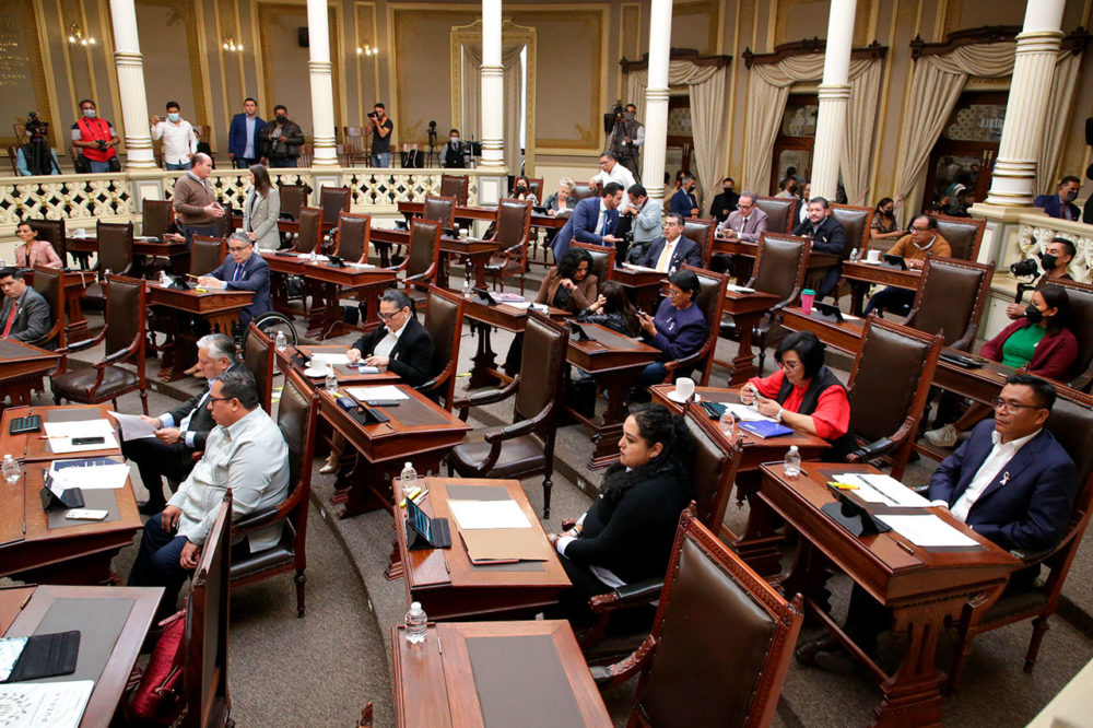 Aprueba Congreso de Puebla reforma judicial del gobernador Barbosa