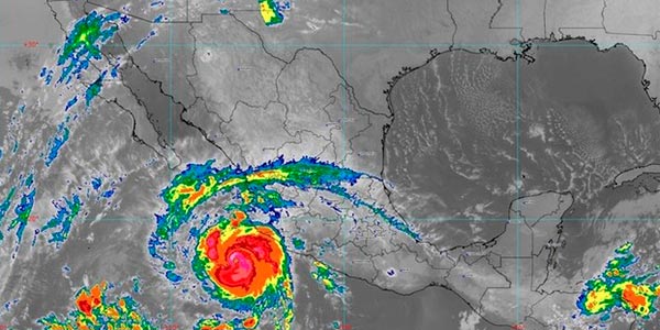 El Huracán Roslyn Se Intensificó A Categoría 4 Frente A Las Costas De Colima Y Jalisco Reto Diario 