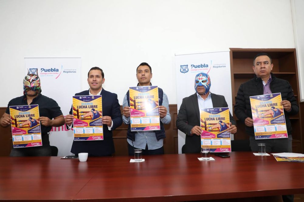Puebla convoca a certificarse como luchador profesional